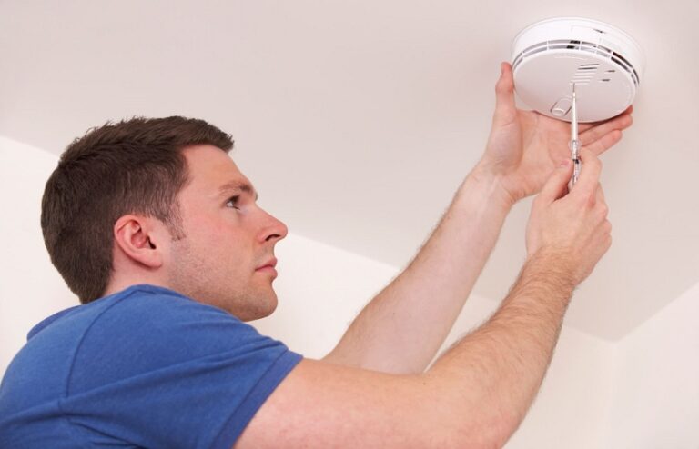 install smoke detectors