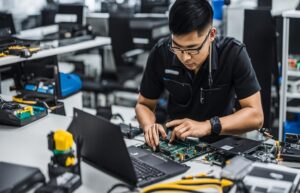 Laptops in Singapore’s Server